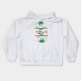 Dragon myth and symbol Kids Hoodie